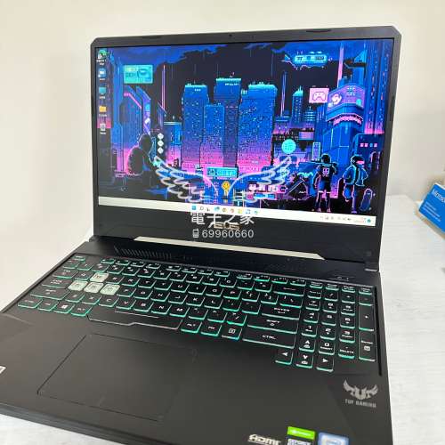 (少有12核心輕便電競筆電)ASUS 電競系列 GAMING i7 9750 /8,16,32gb ram/GTX1650 4g...