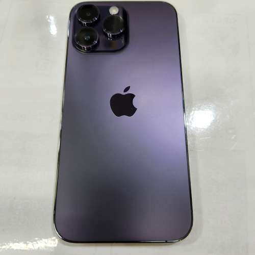 iPhone 14 pro max 512gb 行機紫色 原廠保養至2024年3月25日 電池健康度100%