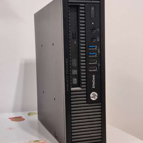 HP 800G1 USDT 迷你電腦主機 i5 可安裝黑苹果 有DVD機