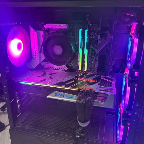 Pc atx matx ryzen 5 5600x 16g b550 gaming desktop 高端主機 效能強過 i7 9700k ...