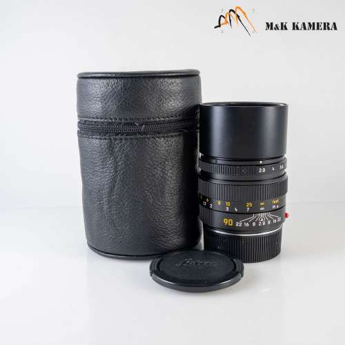 Leica Elmarit-M 90mm F/2.8 E46 Ver.II V2 Black Lens Yr.1998 Germany 11807 #87804