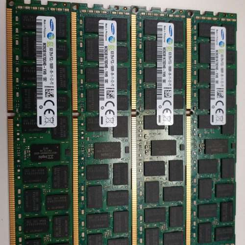 Samsung DDR3-1333Mhz 2Rx4 8GB ECC REG RAM 6條