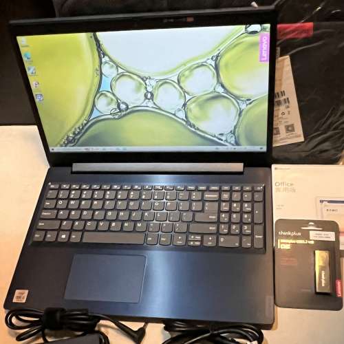 90%新 Lenovo L3 15IML05,10代 i5-10210U,12GB, 全新256GB SSD,1TB HDD, Win10 HM, ...