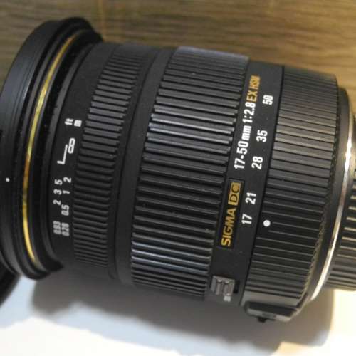 Sigma AF17-50mm f2.8 DC EX HSM --- Pentax mount