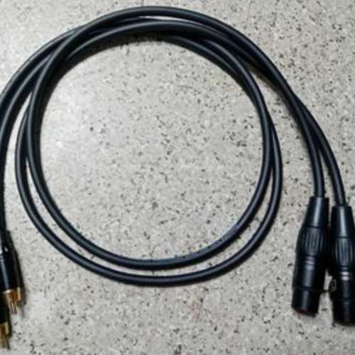 High grade 平行線 轉rca 一對 一米長～