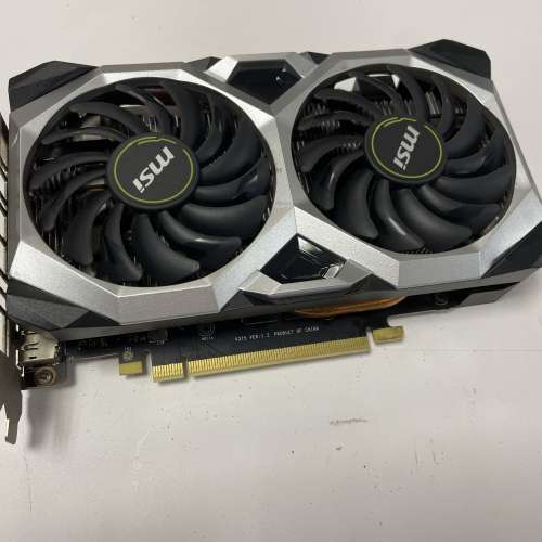 MSI GeForce GTX 1660 Ti VENTUS XS 6G OC 顯示卡