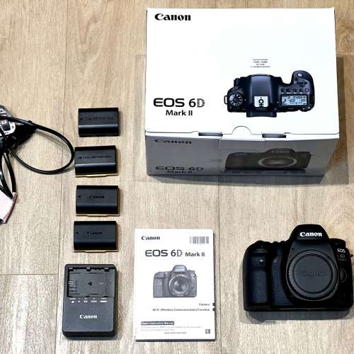 Canon 6D mark II Body DSLR 佳能全片幅數碼單反相機 (第二代)