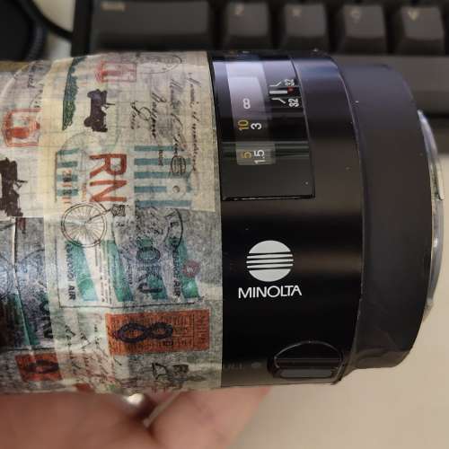 超新 Minolta af 100mm f2.8 macro A Mount 加接環可用E mount