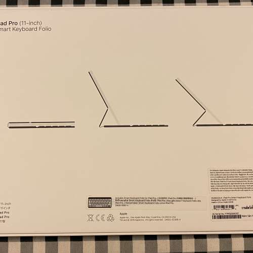 平讓Apple iPad Pro 11吋 2018 Smart Keyboard Folio 行貨 80%新 外面有脫皮情況 操...