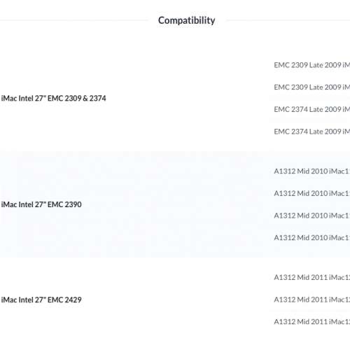 新淨 原裝 Apple iMac 27 吋  Power Supply 電源火牛 可用於年份 2009 至 2011