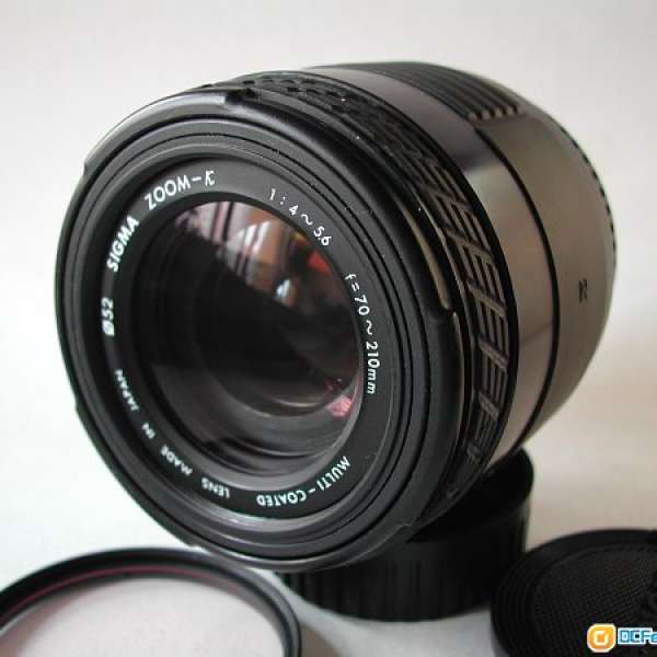 sigma af 70-210mm 4-5.6lens for nikon菲林或数碼相机