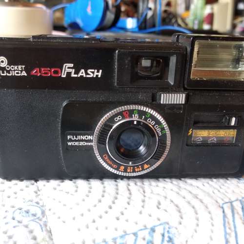 pocket fujica 450 flash(用110菲林)