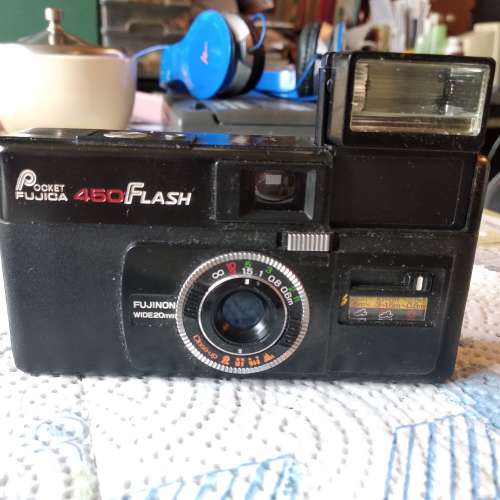 pocket fujica 450 flash(用110菲林)