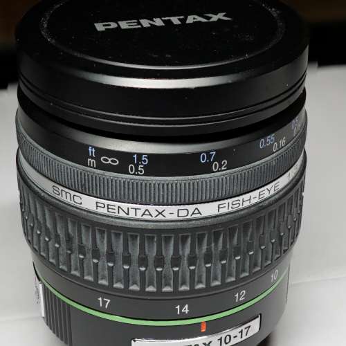 SMC Pentax DA 10-17mm F3.5-4.5 Fish-Eye ED 魚眼 鏡頭