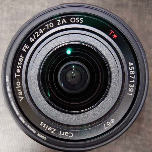 80%新 行貸SONY SEL2470Z Vario-Tessar T* FE 24-70 毫米 F4 ZA OSS 鏡頭 非水貨