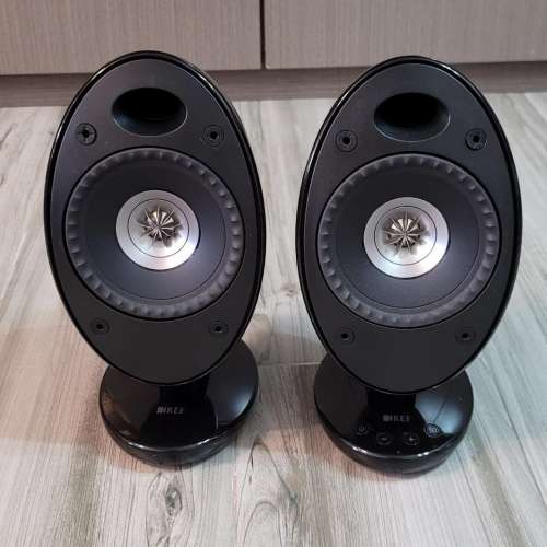 KEF EGG 黑色 bluetooth 藍芽 同軸 Hi-Fi 喇叭 可作DAC解碼