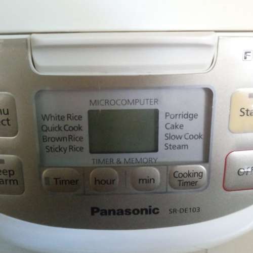 PANASONIC 樂聲牌電飯煲 (1.0L, 5.5杯米)