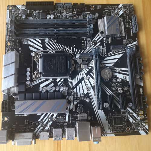 (新淨Z390細板)ASUS PRIME Z390M PLUS連背板