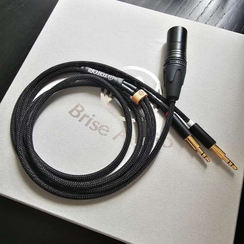 Brise Audio Totori XLR - Dual 3.5 Headphone Cable