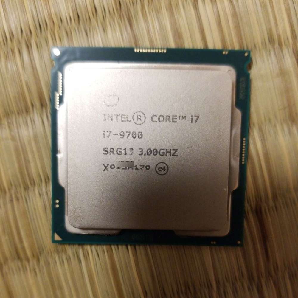 買賣全新及二手CPU, 電腦- Intel Core i7-9700 - DCFever.com