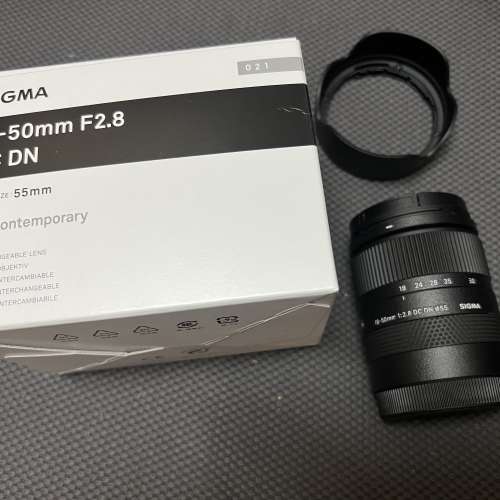 （極新長保） Sigma 18-50mm F2.8 DC DN | Contemporary (Sony FE Mount)適合zve10...