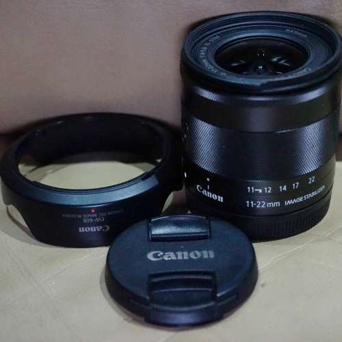 黑Canon EF-M 11-22mm f/4-5.6 IS STM (EOS M3, M5, M6, M6 II, M50, M50 II, M100)