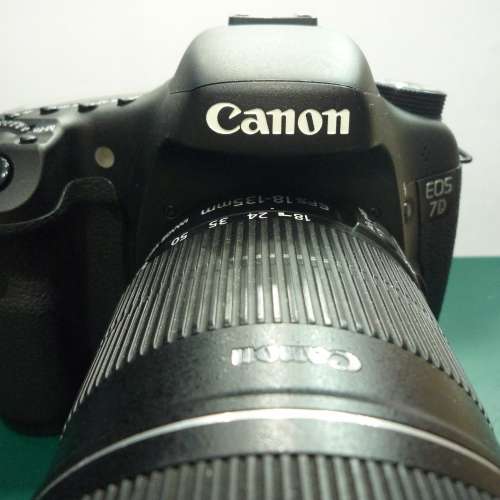Canon EOS 7D body with EF-S 18-135 IS Zoom lens