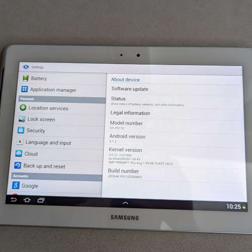 Samsung  Galaxy Tab2 10.1 GT-P5110