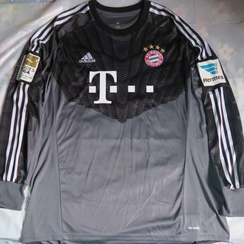 14/15 拜仁GK x Neuer 連德甲章及Sponsor size XL