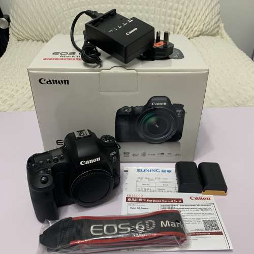 有單齊配件Canon 6D Mark II 6D2 Body