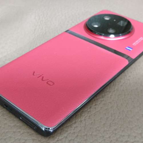 98%新，國行Vivo X90 Pro+ (12+512Gb)紅色後備機，少用極企理，全套齊。