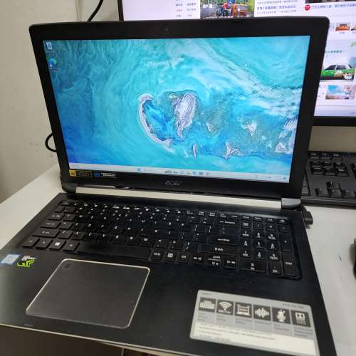 Acer Gaming Laptop 15.6 inches i7-8750H+GTX1050-4G+8GB+128GB+1TB Windows 11