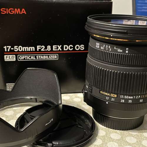 Sigma 17-50 F2.8 EX DC OS HSM 恒定2.8光圈變焦 for Nikon F mount