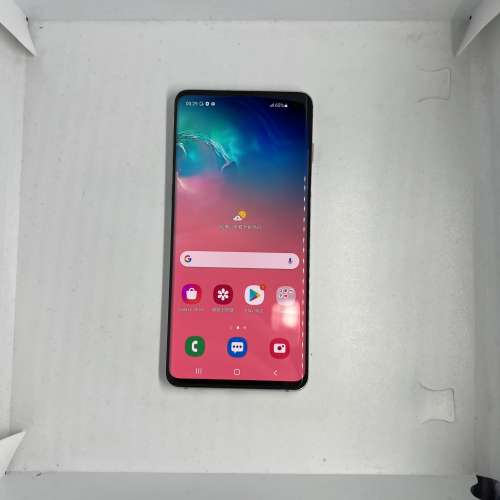 $(1) 90% 新 Samsung Galaxy S10 8+128GB 白色 港行 剩機