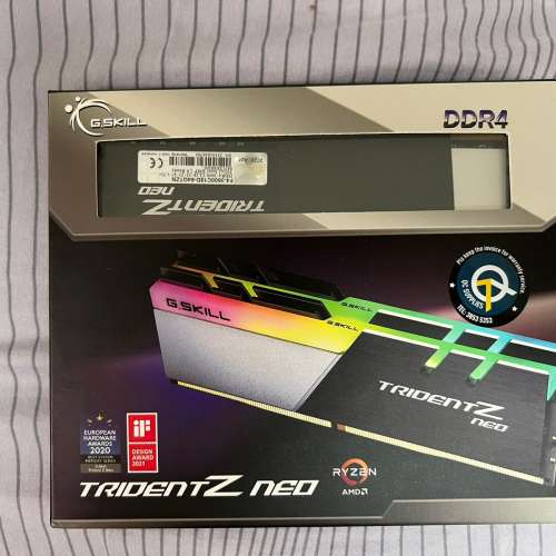 G.Skill Trident Z Neo RGB DDR4 3600 64GB Kit (2x32GB) (F4-3600C18D-64GTZN)