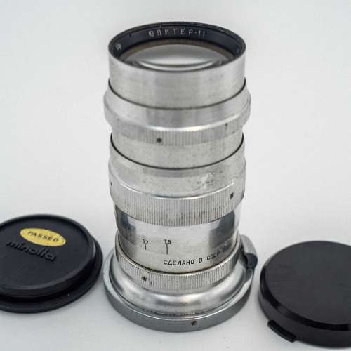[古董] 蘇聯Jupiter 11 135mm f4 Zeiss Sonnar copy