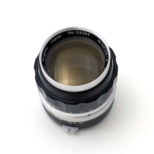 Nikon Nikkor-P 10.5cm (105mm) f2.5 早期12字頭，極新收藏品