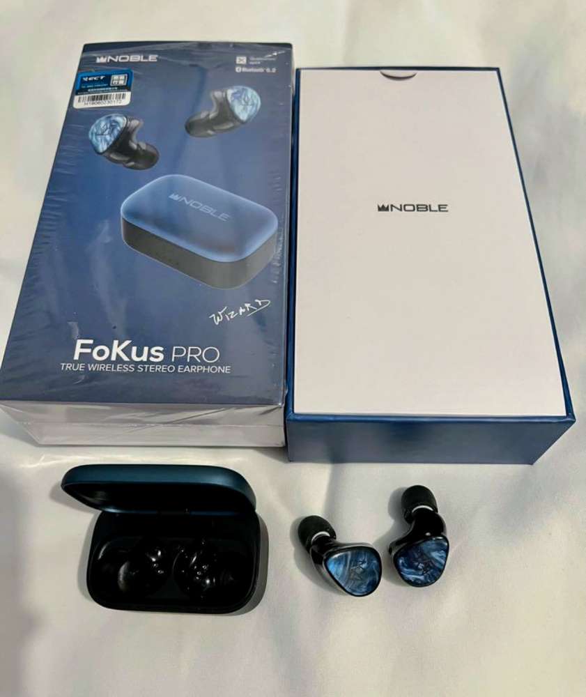 買賣全新及二手Earphones, 影音產品- Noble Audio FoKus PRO藍牙耳機