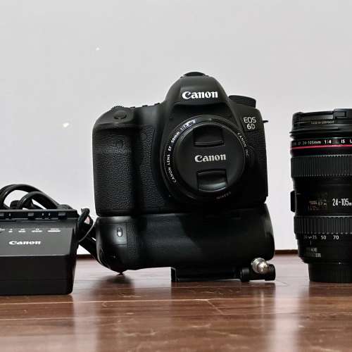 Canon 6D連直倒+ 24-105 L + 50.8