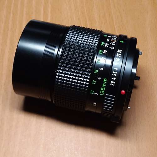 Canon new fd 135mm f2 8 dcfever