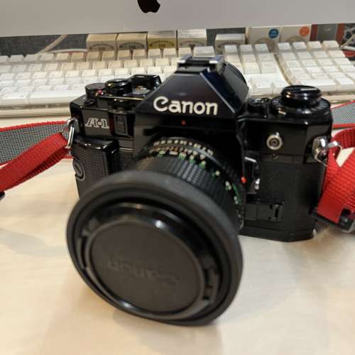 Canon A1 連 FD 50mm f1.4 鏡頭
