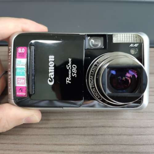Canon PowerShot S80 キャノン　CCDセンサー 動作品 Amazon | Canon PowerShot S80 ブラック キャノン | コンパクト 通販