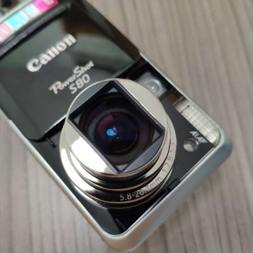Canon PowerShot S80 新淨有盒 1/1.8"大CCD相機 數碼相機 等效28-100mm 有手動模式 ...