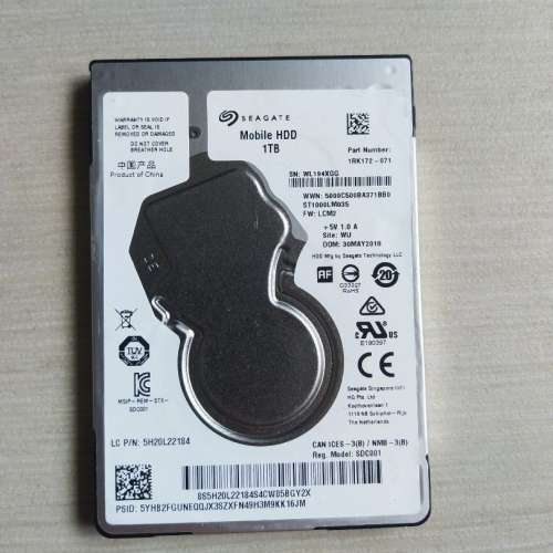 SEAGATE Mobile HDD 1TB ST1000LM035 2.5"