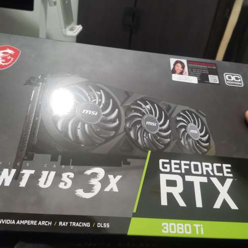 賣新淨長保養Msi Rtx 3080ti Ven.3x 12G OC