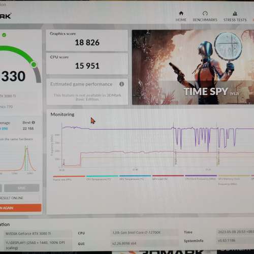 賣新淨長保養Msi Rtx 3080ti Ven.3x 12G OC