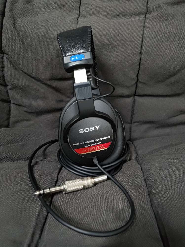 Sony MDR-CD900ST Studio Monitor Headphones 監聽混音First