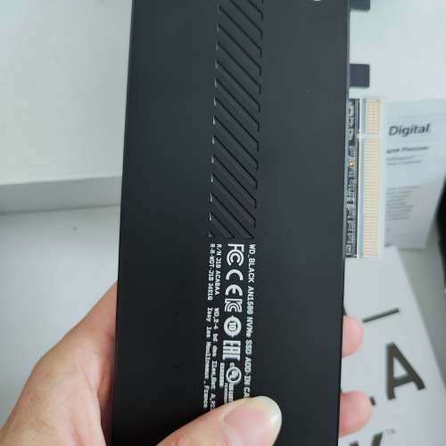 Western Digital Black AN1500 NVMe RGB SSD