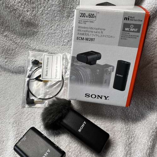 Sony ECM-W2BT 無線咪