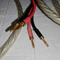 Liton audio cable with silver designed USA～2.5米～ 蕉插